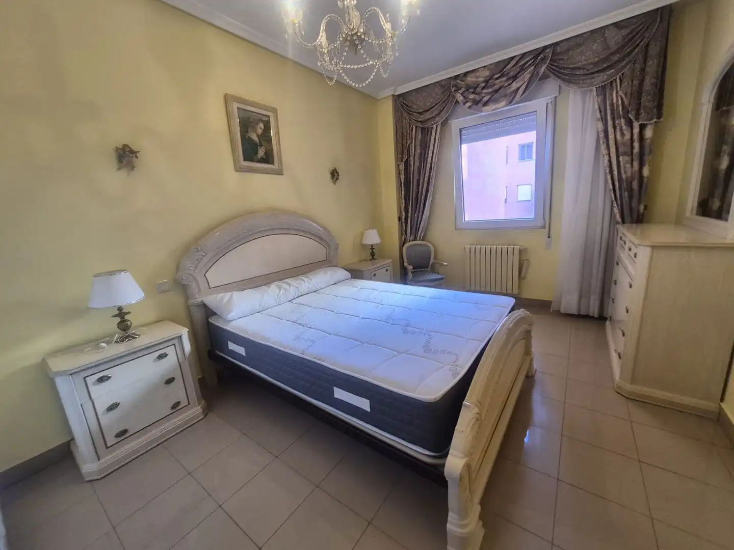Bedroom of Flat for rent in Ávila  with Heating and Furnished