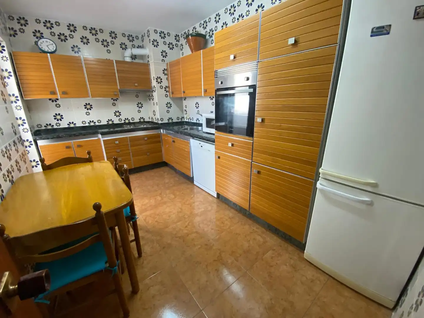 Cocina de Piso de alquiler en Albacete con Aire acondicionado, Calefacción y Parquet