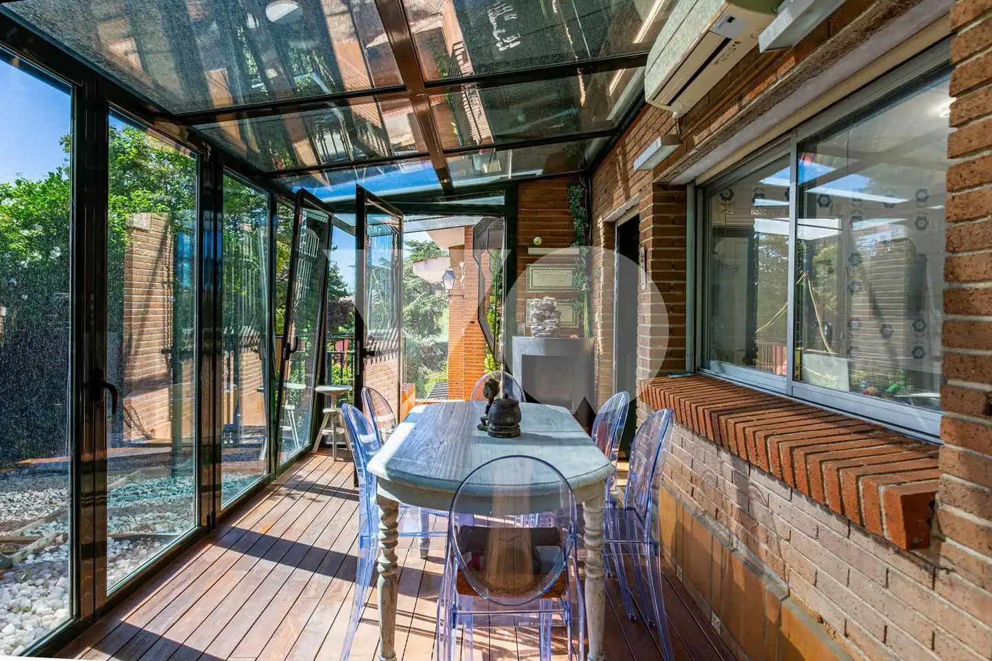 Terrassa de Casa o xalet en venda en Majadahonda amb Aire condicionat, Calefacció i Jardí privat