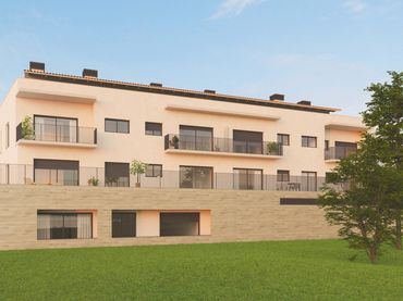 Piso de obra nueva con balcón en venta en Carrer Antic Camí del Coll