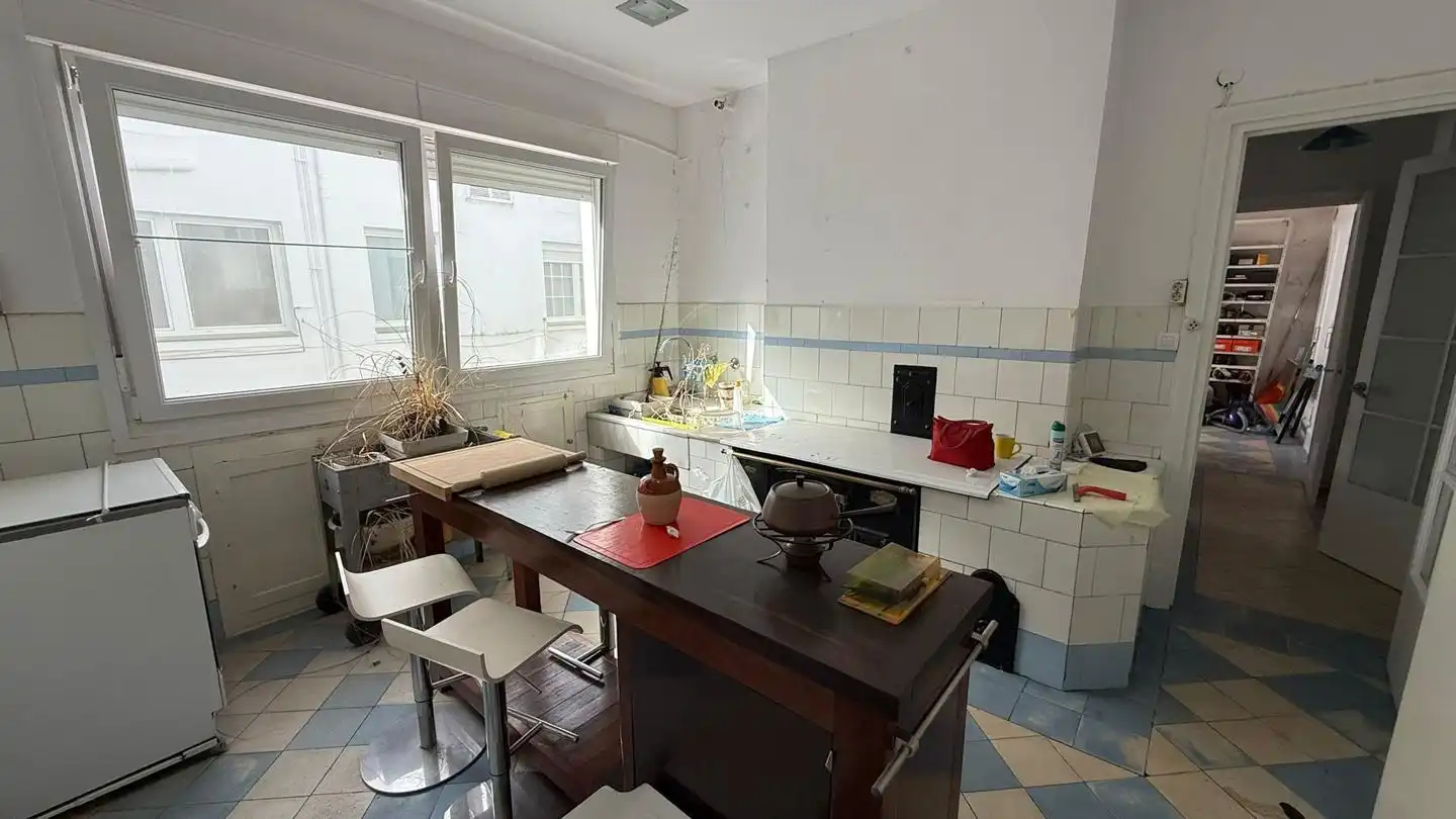 Cuina de Pis en venda en Bilbao  amb Calefacció, Parquet i Terrassa