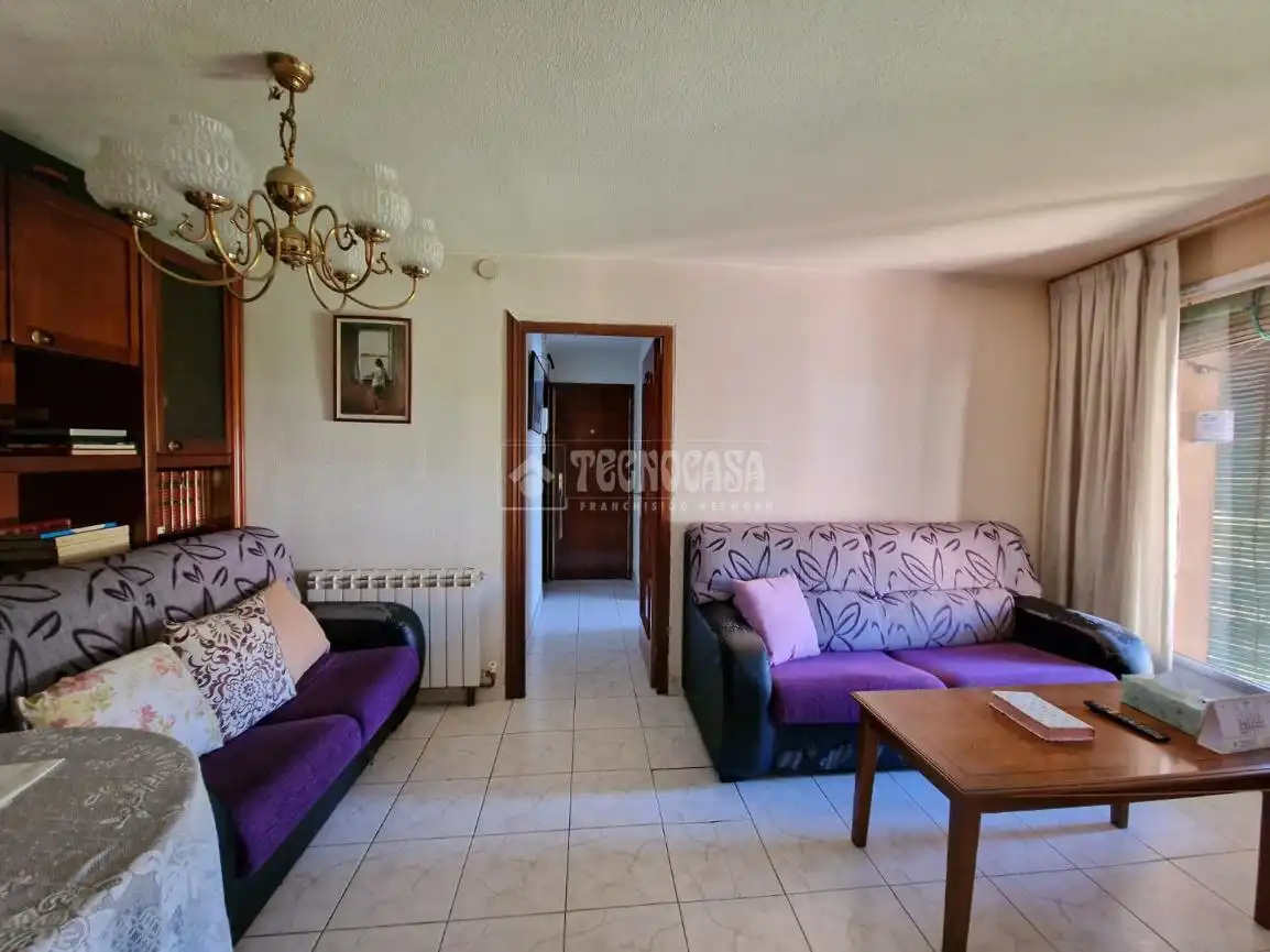 Sala de estar de Piso en venta en Madrid con Calefacción y Balcón