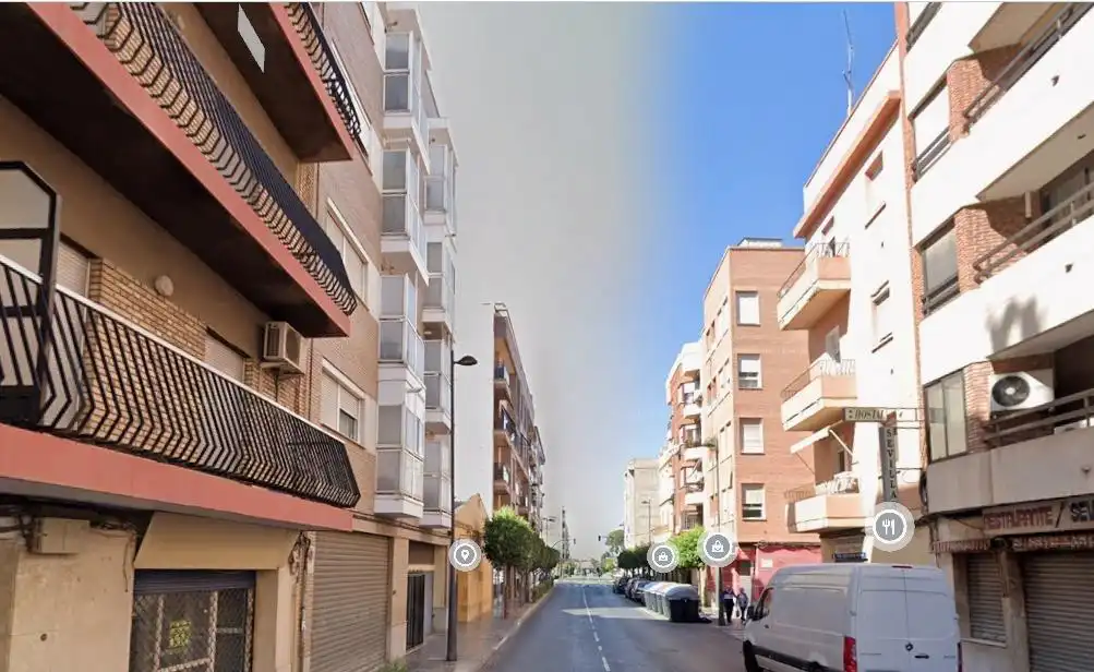 Außenansicht von Wohnung zum Verkauf in Torrent mit Balkon