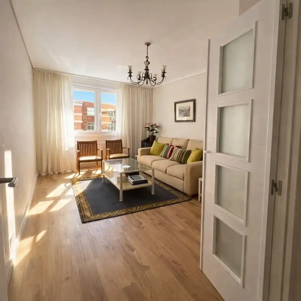 Sala d'estar de Pis en venda en Vitoria - Gasteiz amb Calefacció, Terrassa i Traster