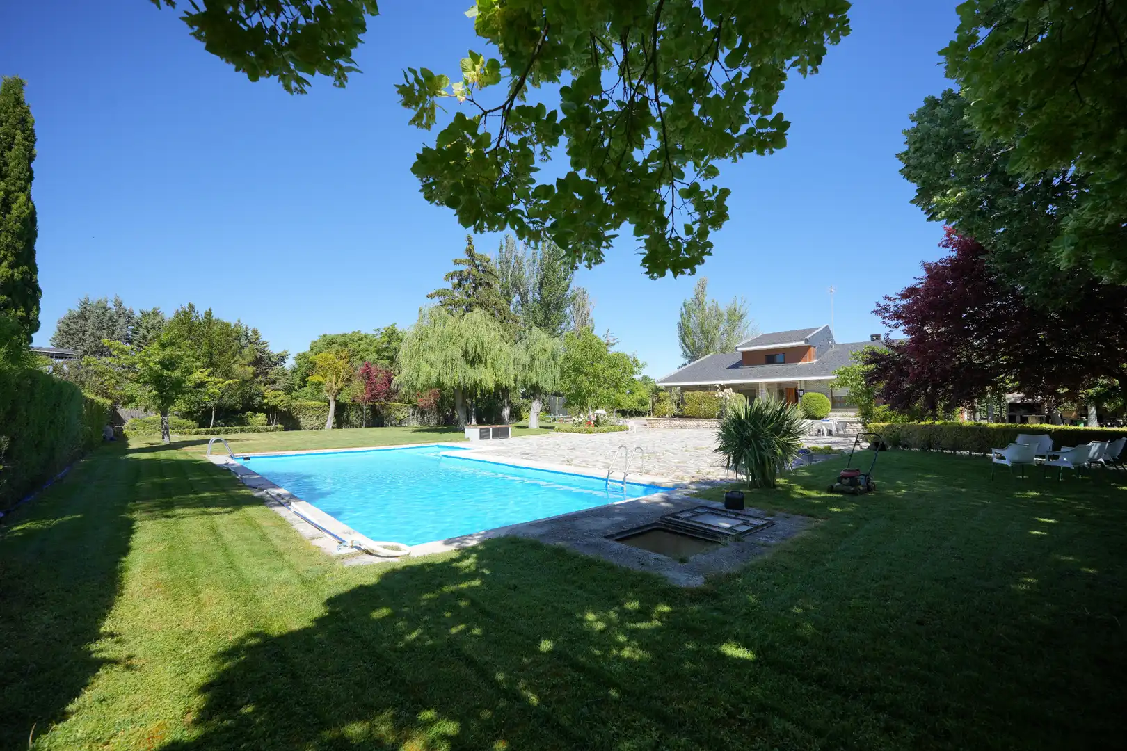 Piscina de Casa o xalet en venda en Villanubla amb Aire condicionat, Calefacció i Jardí privat