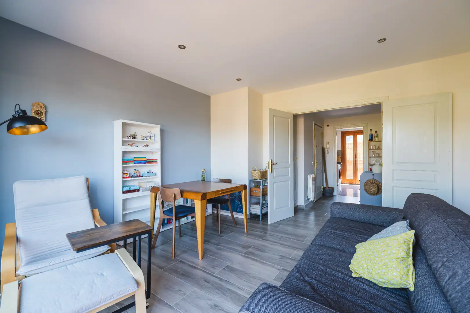 Wohnzimmer von Wohnung zum Verkauf in Las Rozas de Madrid mit Klimaanlage, Heizung und Gemeinschaftspool