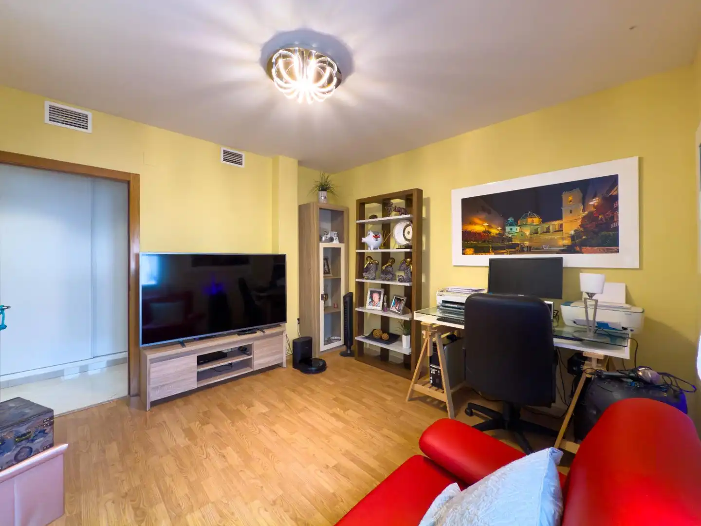 Sala d'estar de Casa o xalet en venda en Jijona / Xixona amb Calefacció, Jardí privat i Terrassa