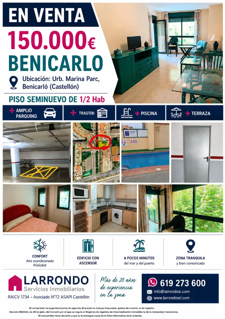 Exterior view of Apartments for sale in Benicarló  with Air Conditioner, Heating and Terrace