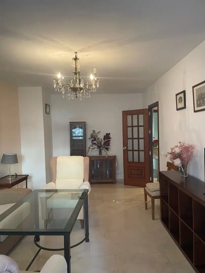 Sala de estar de Piso de alquiler en Córdoba con Aire acondicionado, Terraza y Amueblado