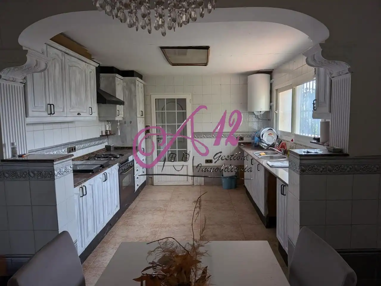 Kitchen of Houses for sale in La Pobla de Vallbona  with Swimming Pool