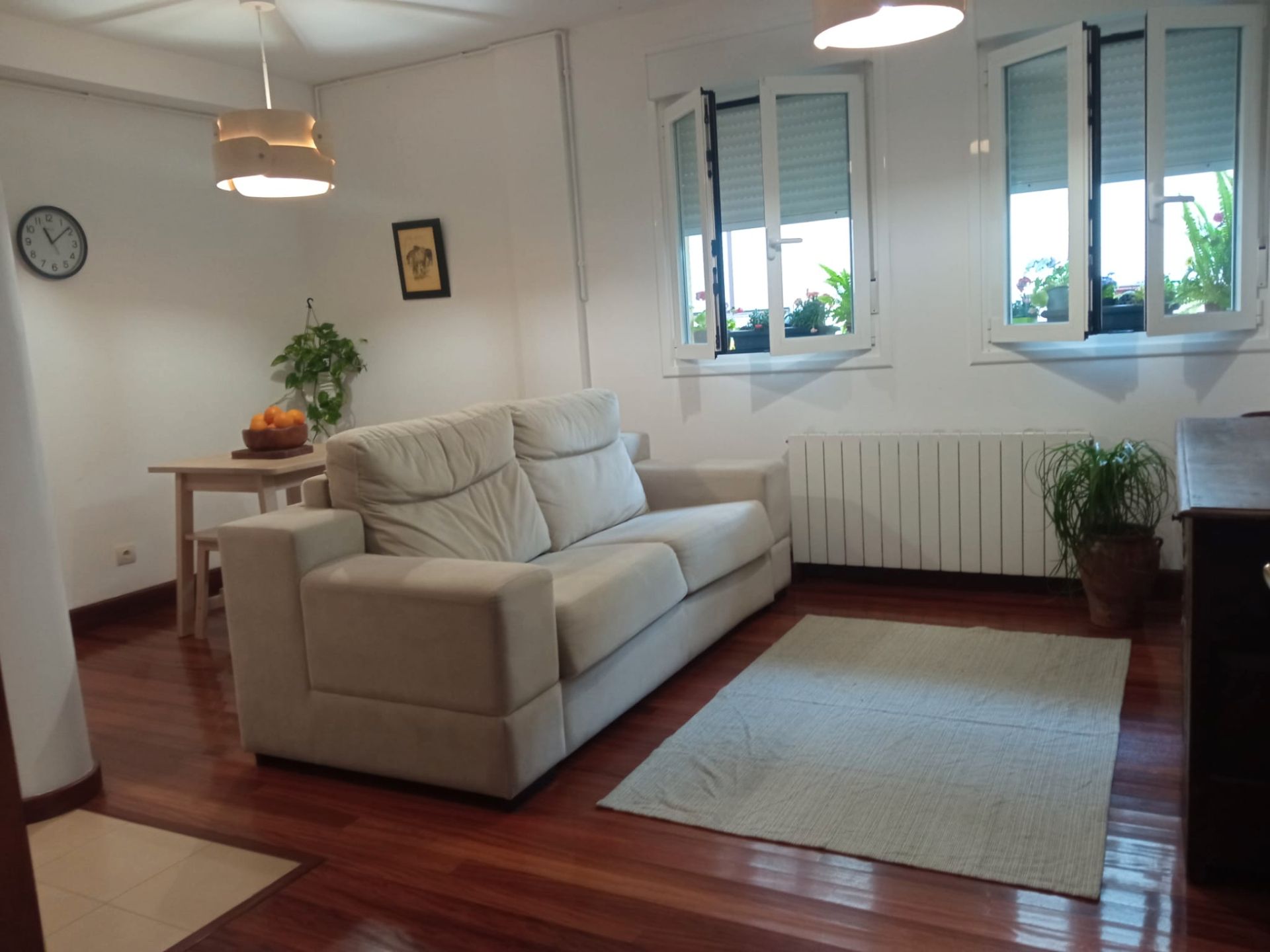 Sala d'estar de Apartament en venda en Ea amb Calefacció, Moblat i Forn