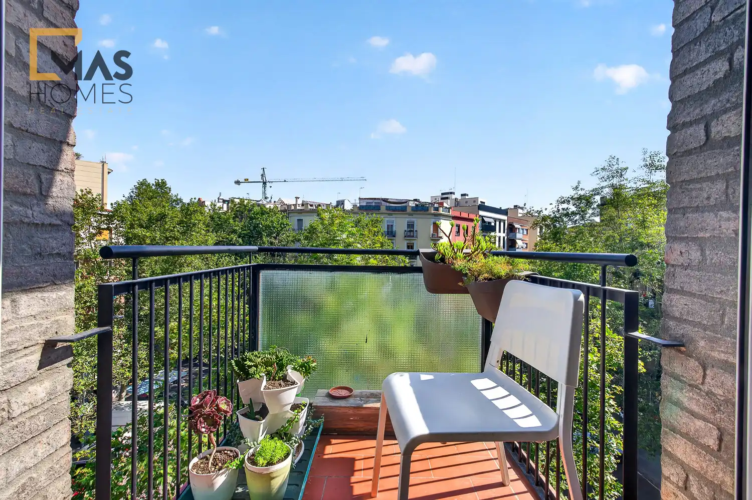 Balcony of Attic for sale in Barcelona  with Furnished and Balcony