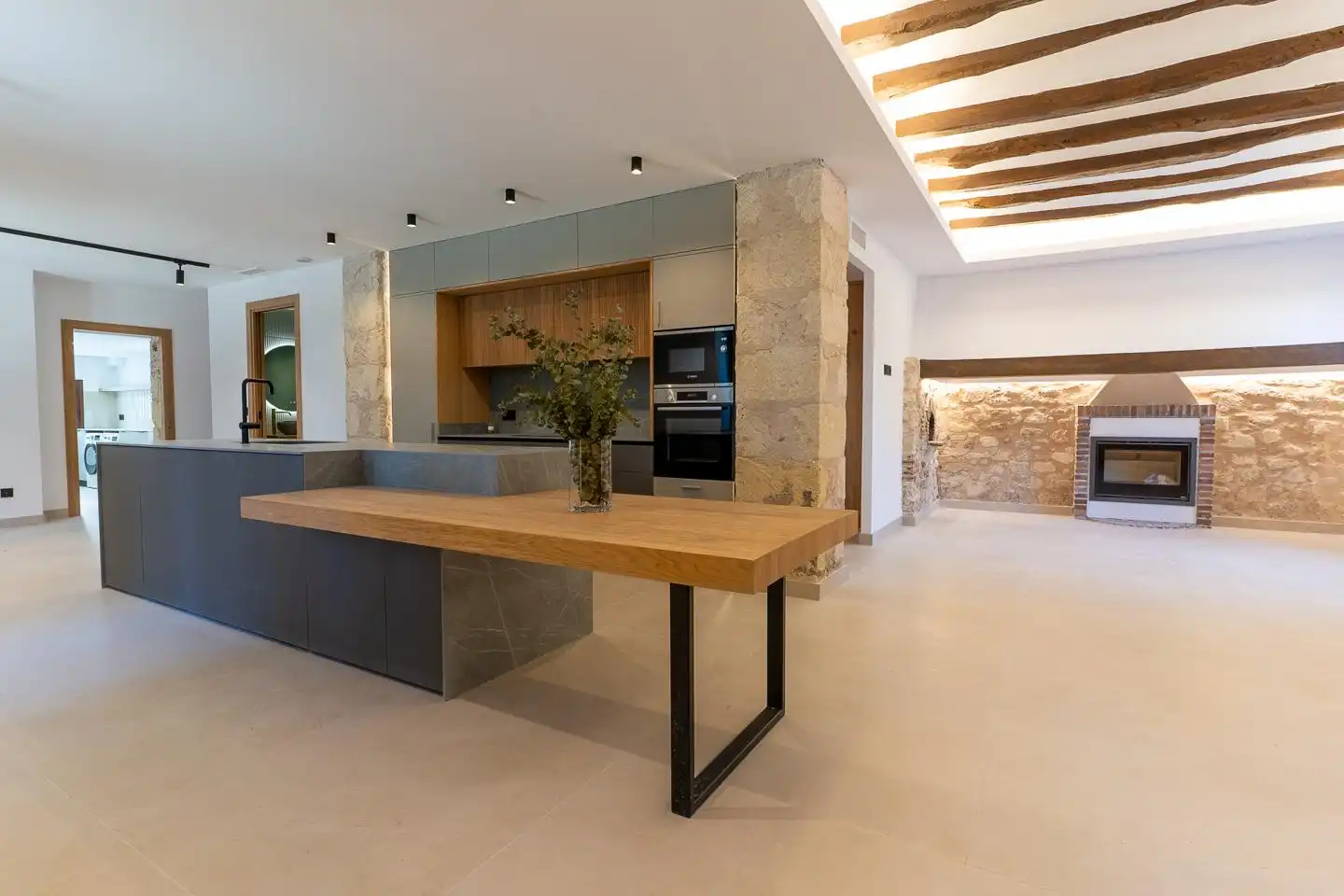 Cocina de Casa o chalet en venta en Cocentaina con Aire acondicionado, Jardín privado y Terraza