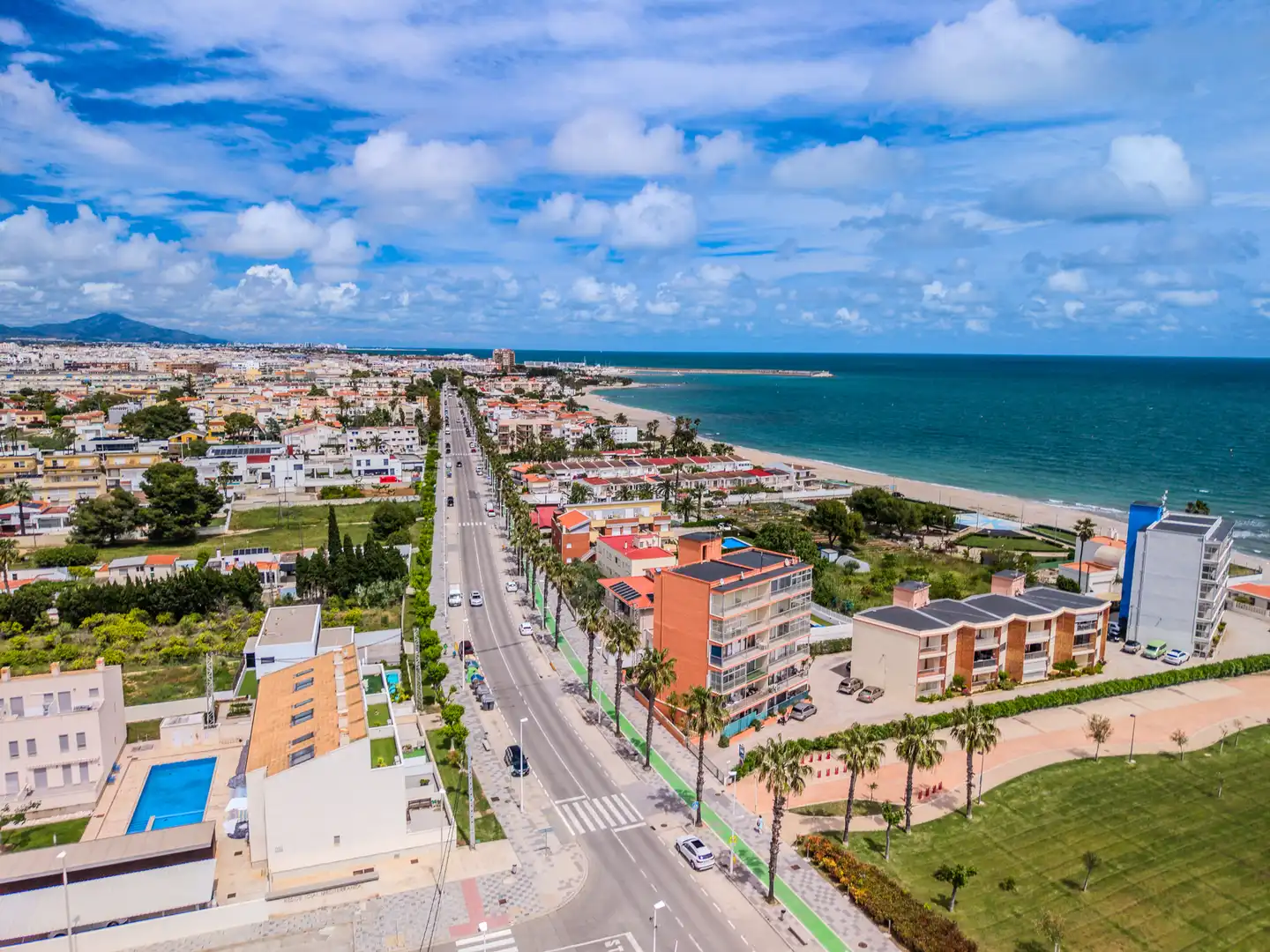 Exterior view of Duplexes for sale in Benicarló  with Air Conditioner, Terrace and Balcony