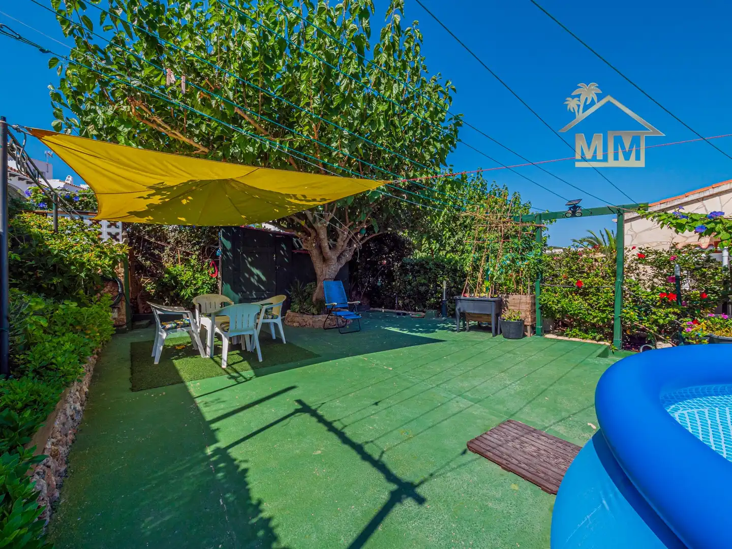 Garten von Wohnungen zum Verkauf in Es Mercadal mit Klimaanlage, Privatgarten und Terrasse