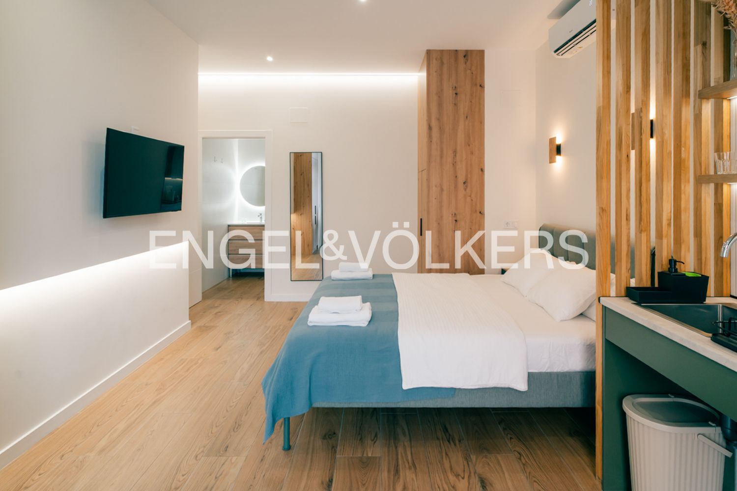 Dormitori de Apartament en venda en  Valencia Capital amb Aire condicionat, Calefacció i Moblat