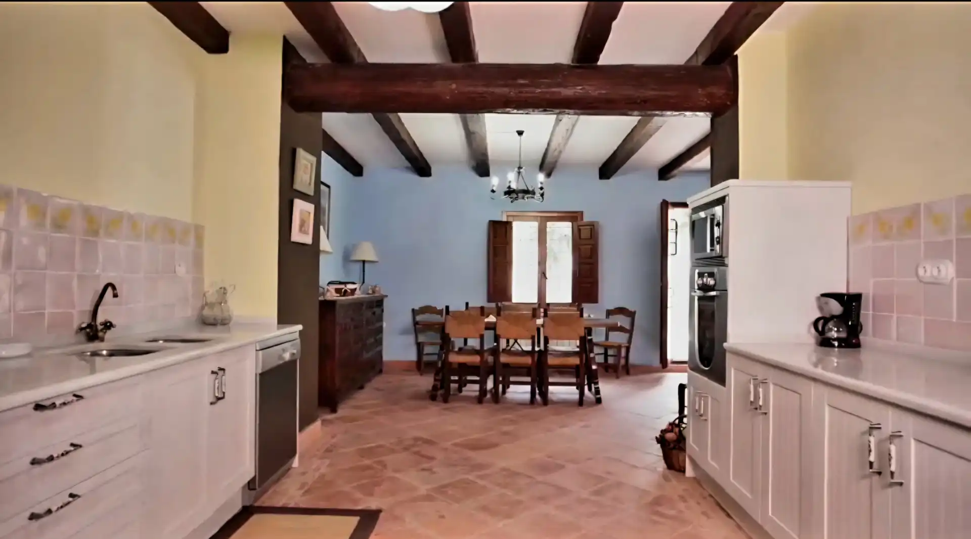 Küche von Country house zum Verkauf in Vélez-Blanco mit Klimaanlage, Heizung und Privatgarten
