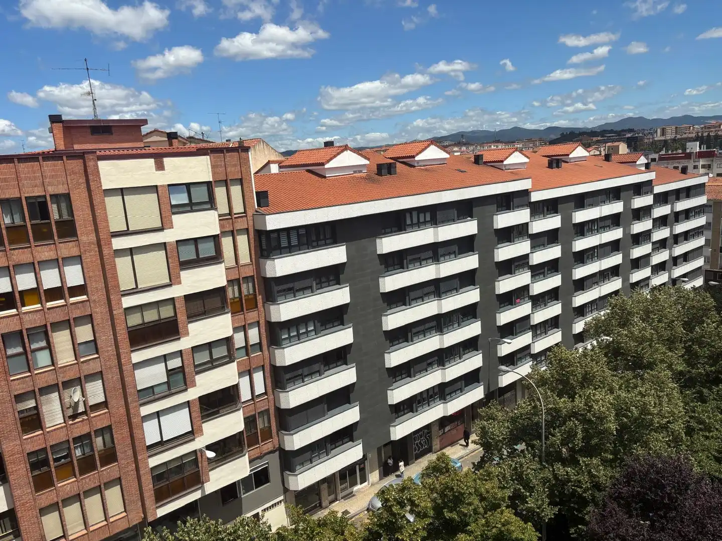 Exterior view of Flat for rent in  Pamplona / Iruña  with Heating, Parquet flooring and Terrace