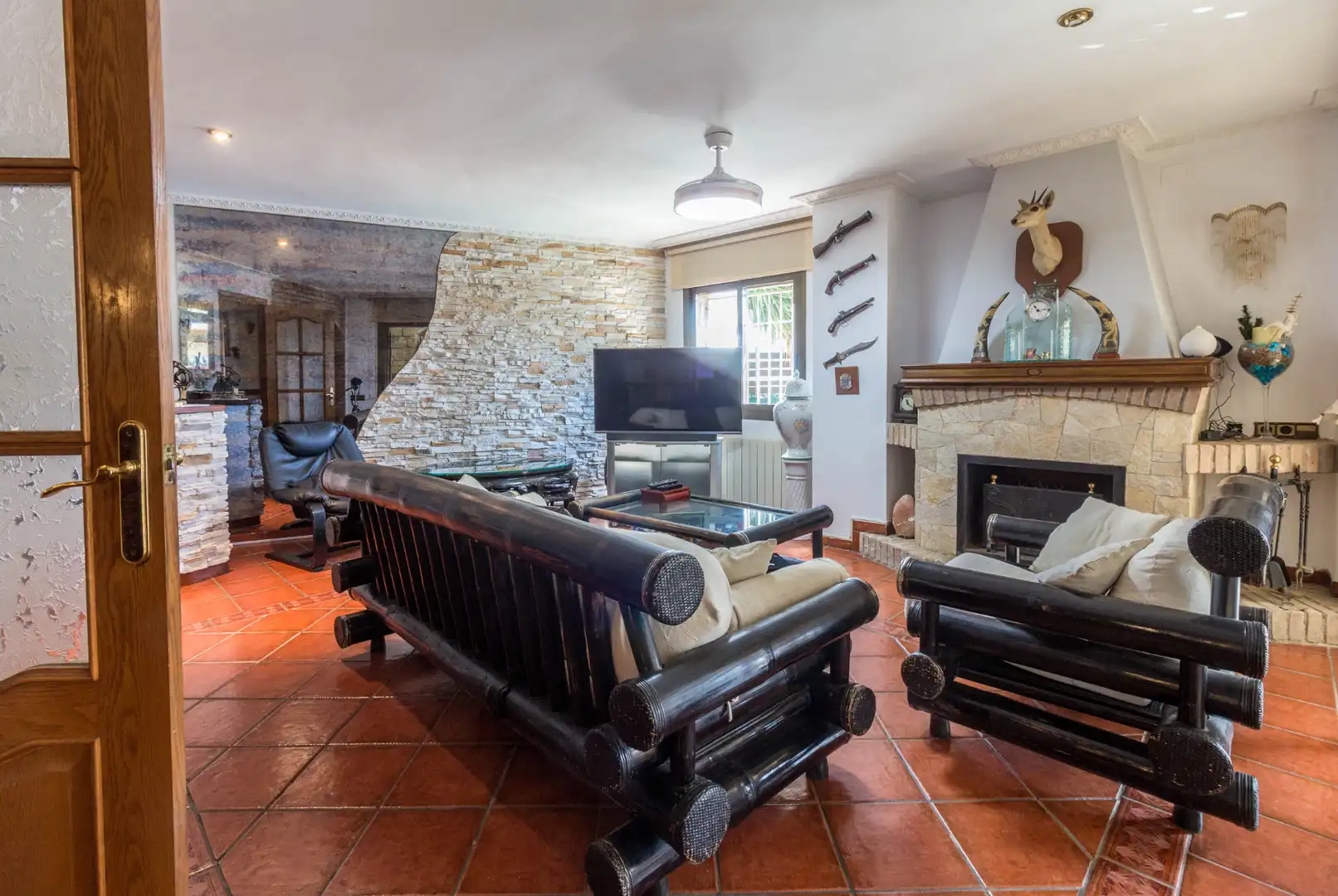 Living room of Houses for sale in Cambrils  with Heating, Private garden and Terrace