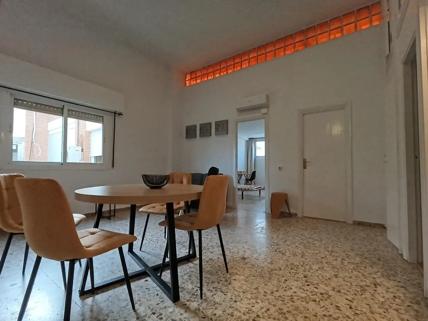 Comedor de Piso de alquiler en Murcia con Aire acondicionado y Amueblado