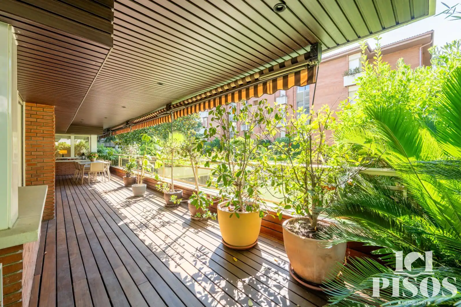 Terrace of Flat for sale in Sant Cugat del Vallès  with Air Conditioner, Heating and Private garden