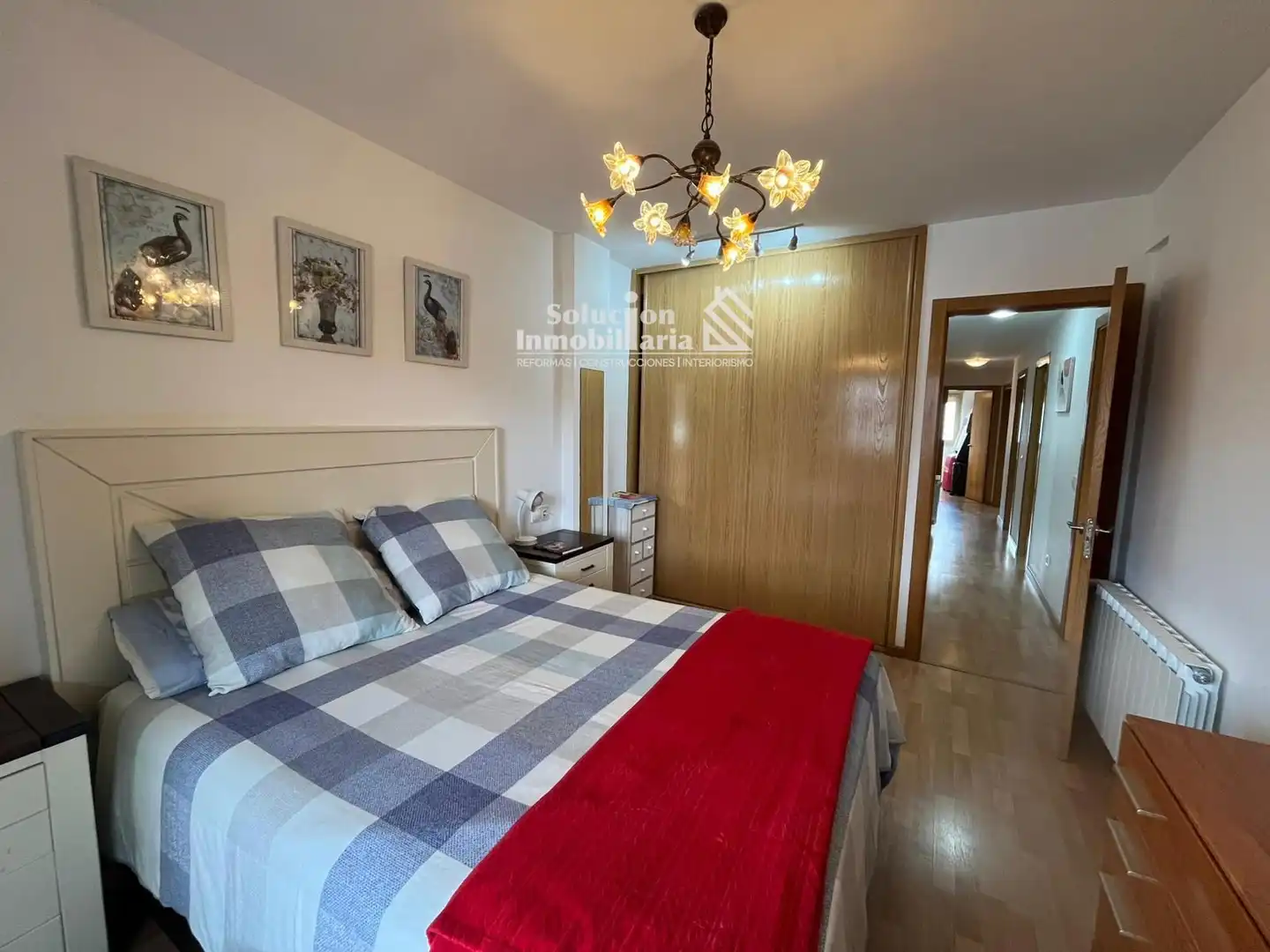 Bedroom of Flat for sale in Aldealengua  with Heating, Terrace and Swimming Pool