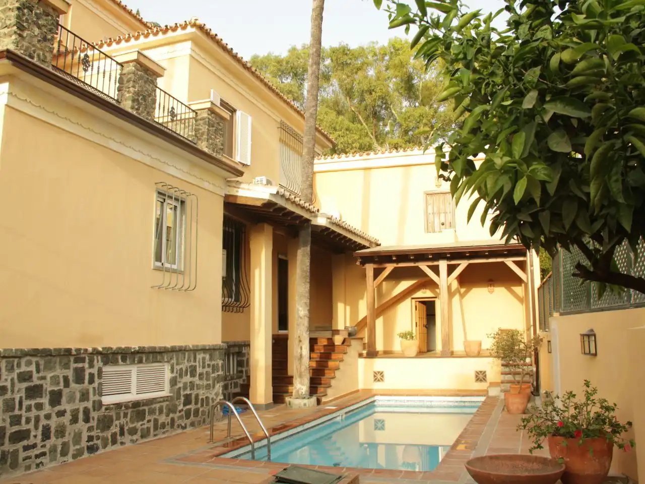 Vista exterior de Casa o chalet de alquiler en Málaga con Aire acondicionado, Calefacción y Jardín privado