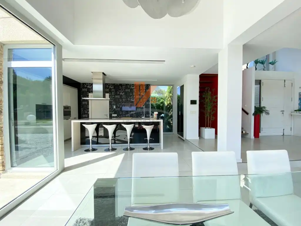 Cocina de Casa o chalet en venta en Ames con Jardín privado, Terraza y Piscina