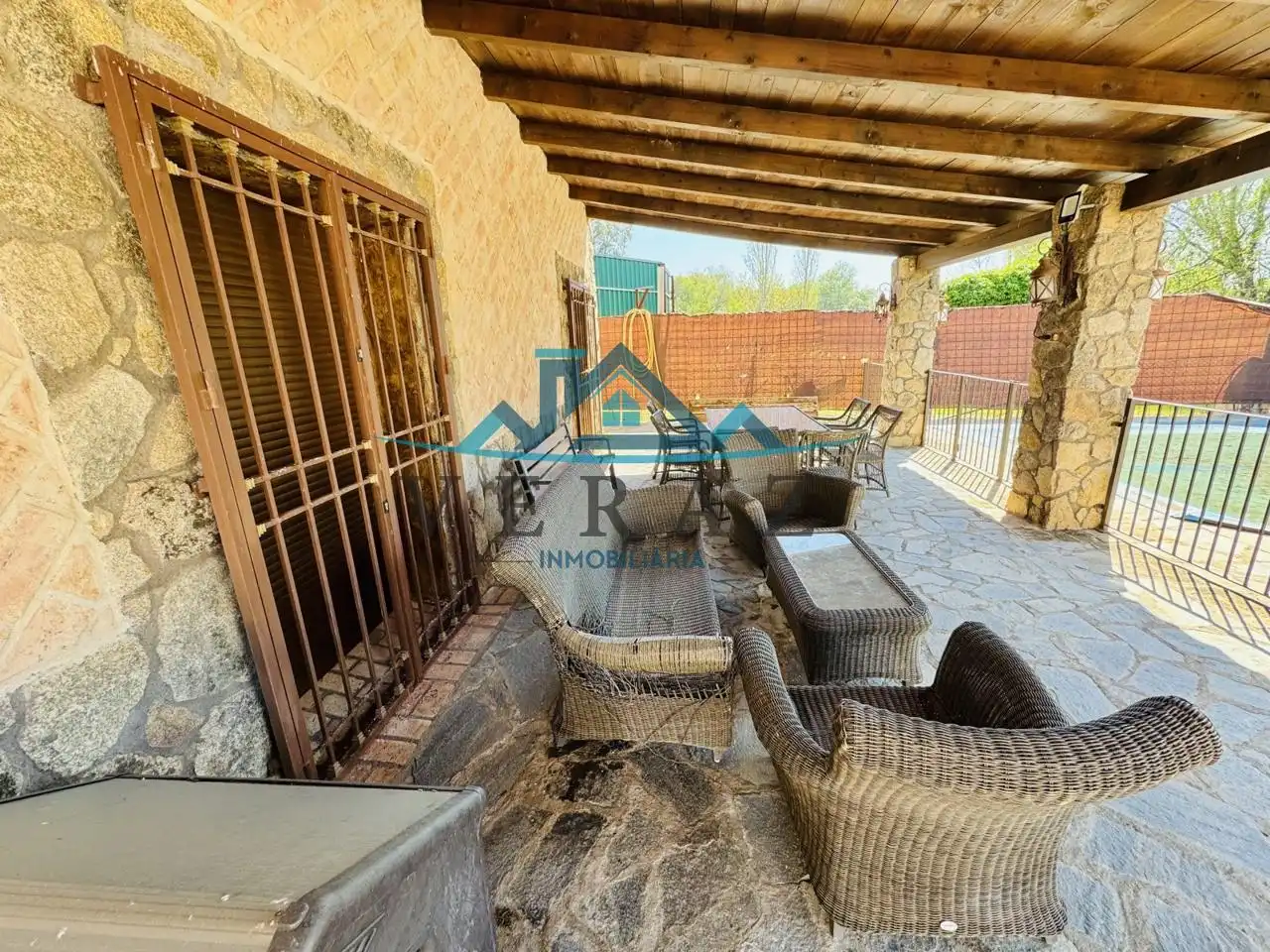 Terraza de Casa o chalet en venta en Talavera de la Reina con Aire acondicionado, Calefacción y Jardín privado