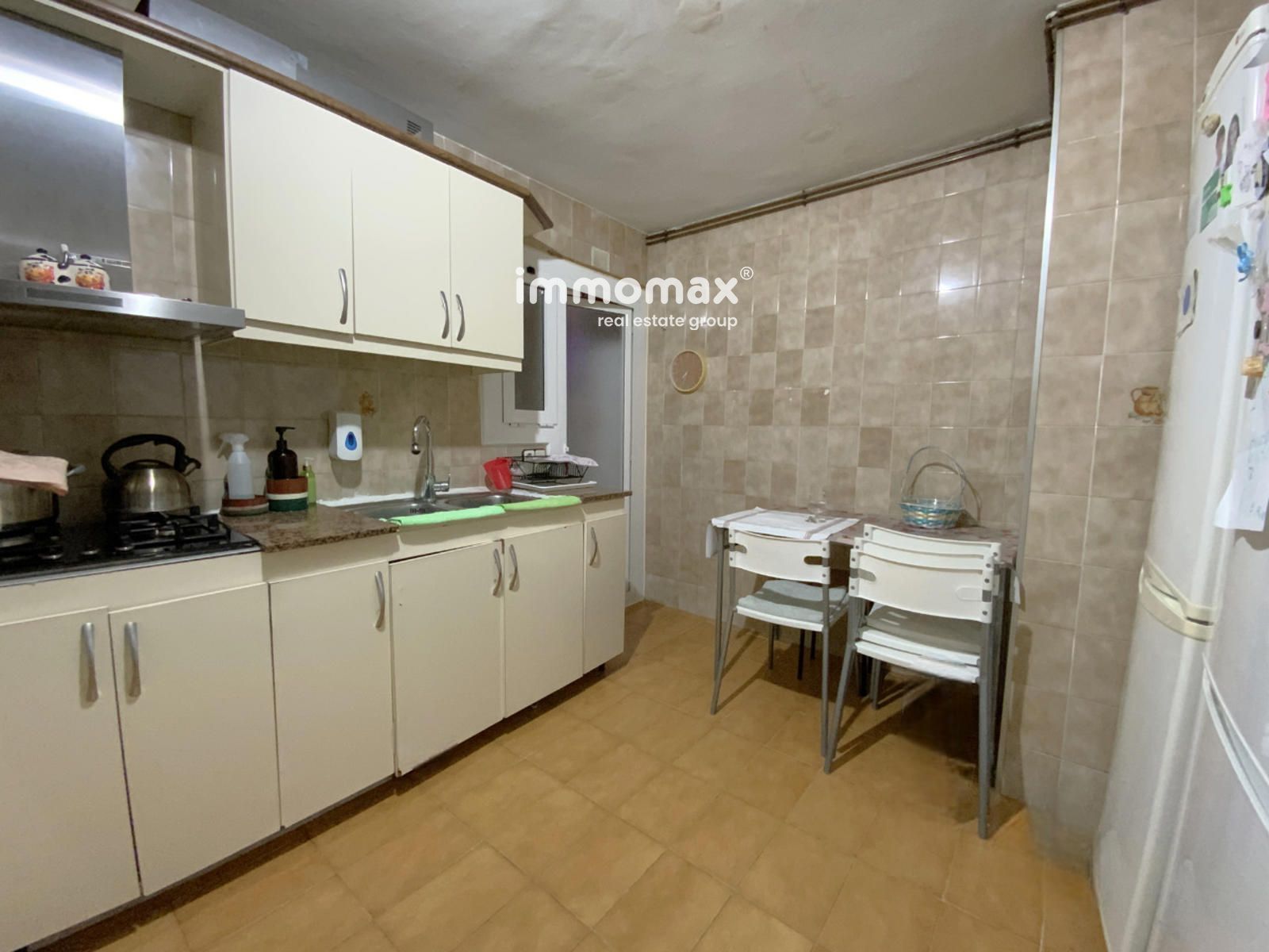 Kitchen of Flat for sale in Castelldefels  with Air Conditioner, Terrace and Furnished