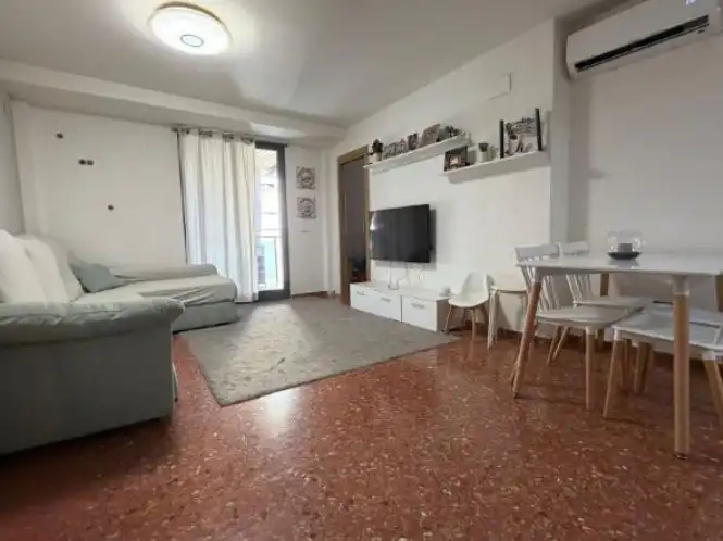 Wohnzimmer von Wohnung zum Verkauf in Benetússer mit Klimaanlage, Abstellraum und Balkon