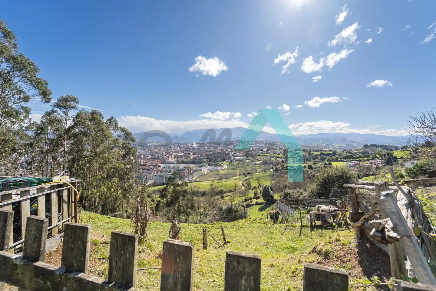 Vista exterior de Casa o xalet en venda en Oviedo  amb Jardí privat, Terrassa i Traster
