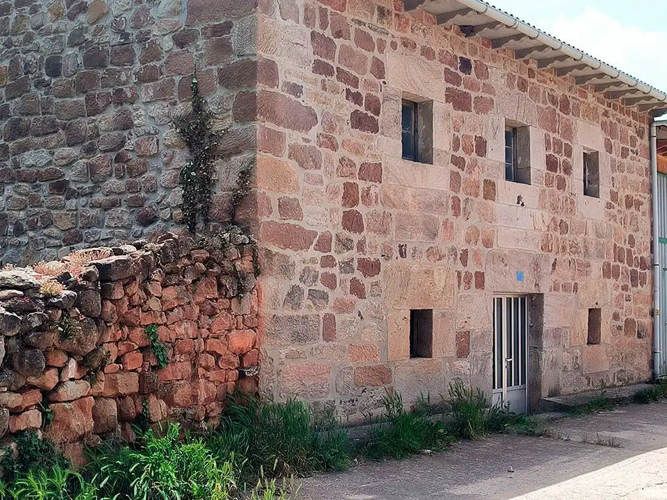 Vista exterior de Casa o xalet en venda en Jaramillo Quemado amb Jardí privat
