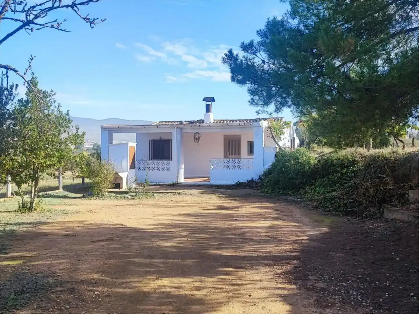 Vista exterior de Finca rústica en venda en Ibi