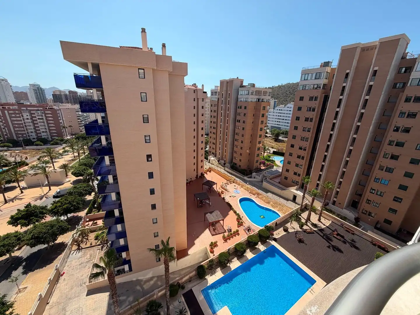Swimming pool of Flat for sale in Villajoyosa / La Vila Joiosa  with Air Conditioner and Community pool