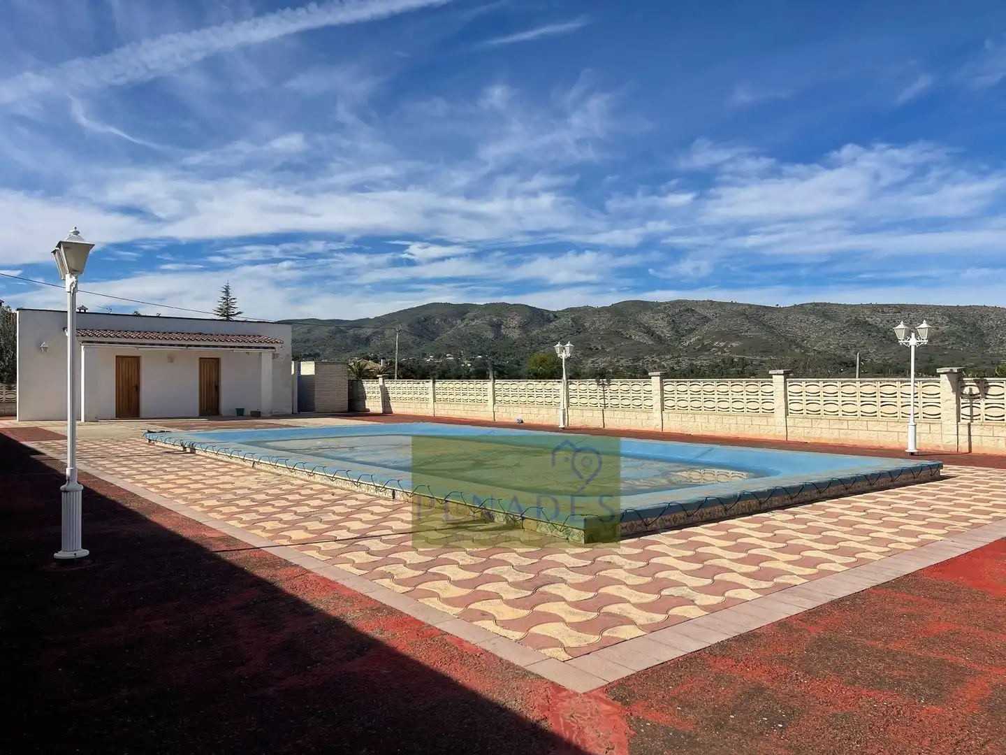 Piscina de Casa o chalet en venta en Ontinyent con Jardín privado, Terraza y Trastero