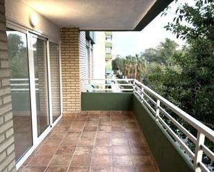 Balcony of Flat to rent in Málaga Capital  with Air Conditioner, Heating and Terrace