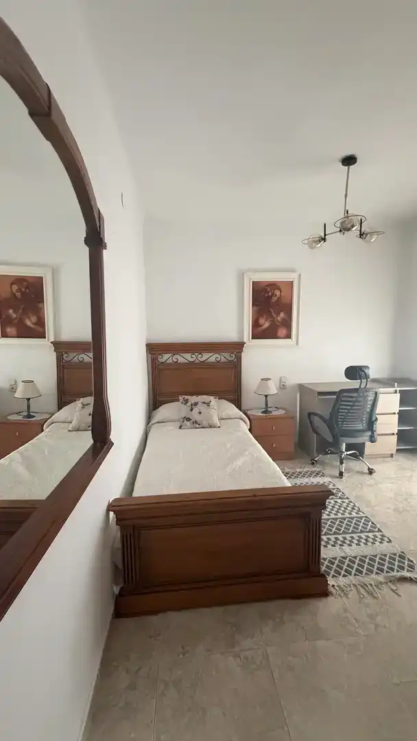 Bedroom of Houses for rent in  Granada Capital  with Air Conditioner