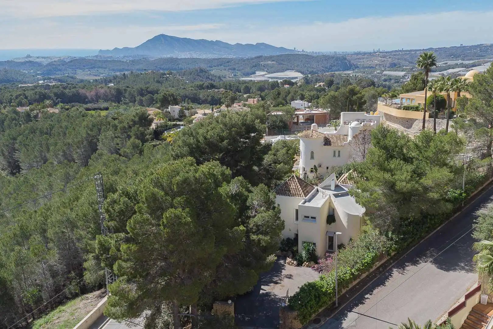 Exterior view of Houses for sale in Altea  with Private garden, Terrace and Balcony