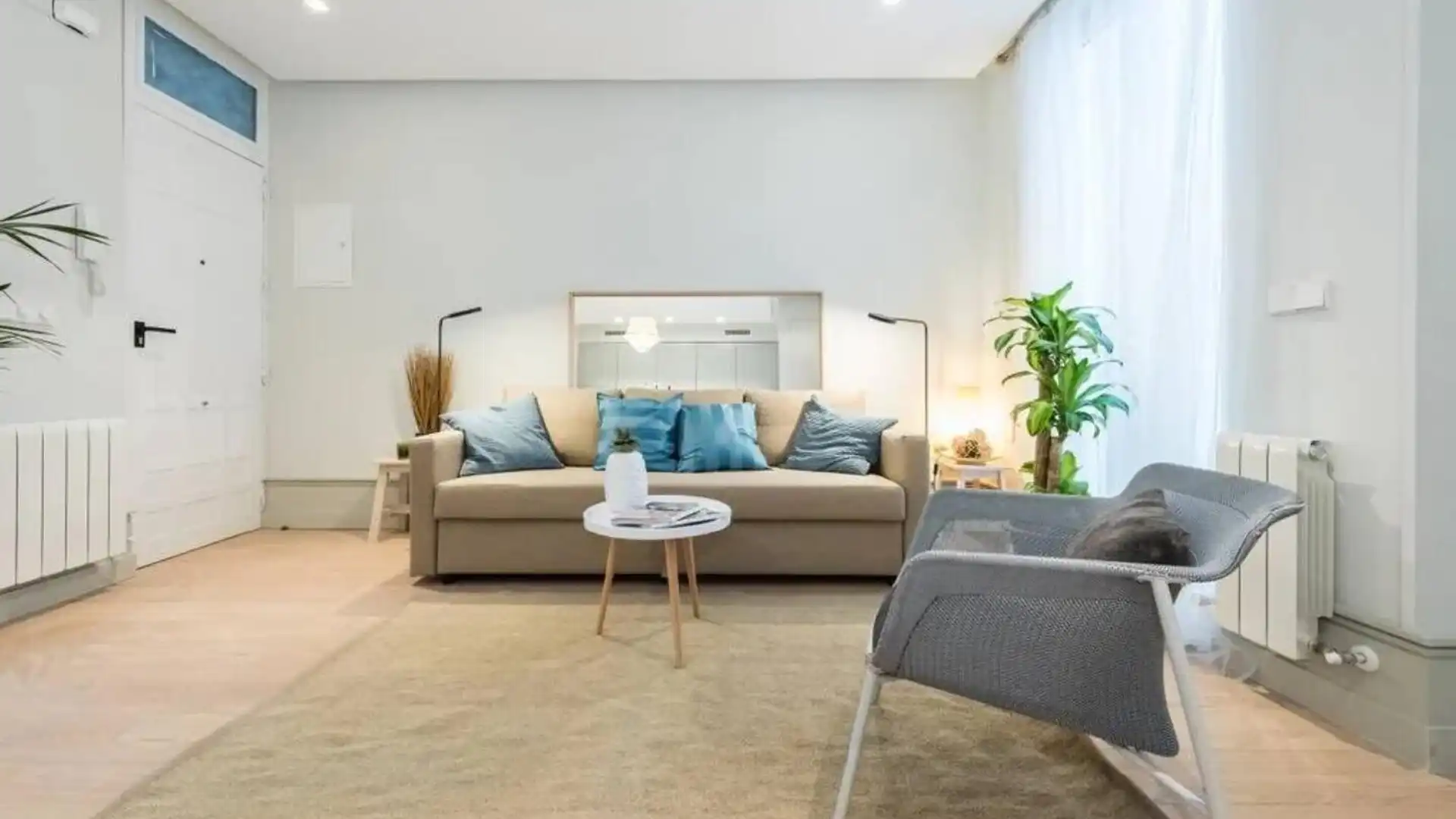 Wohnzimmer von Wohnung zur Miete in Donostia - San Sebastián 