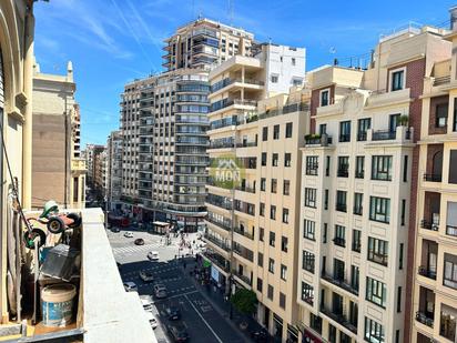 Exterior view of Flat for sale in  Valencia Capital  with Terrace and Balcony