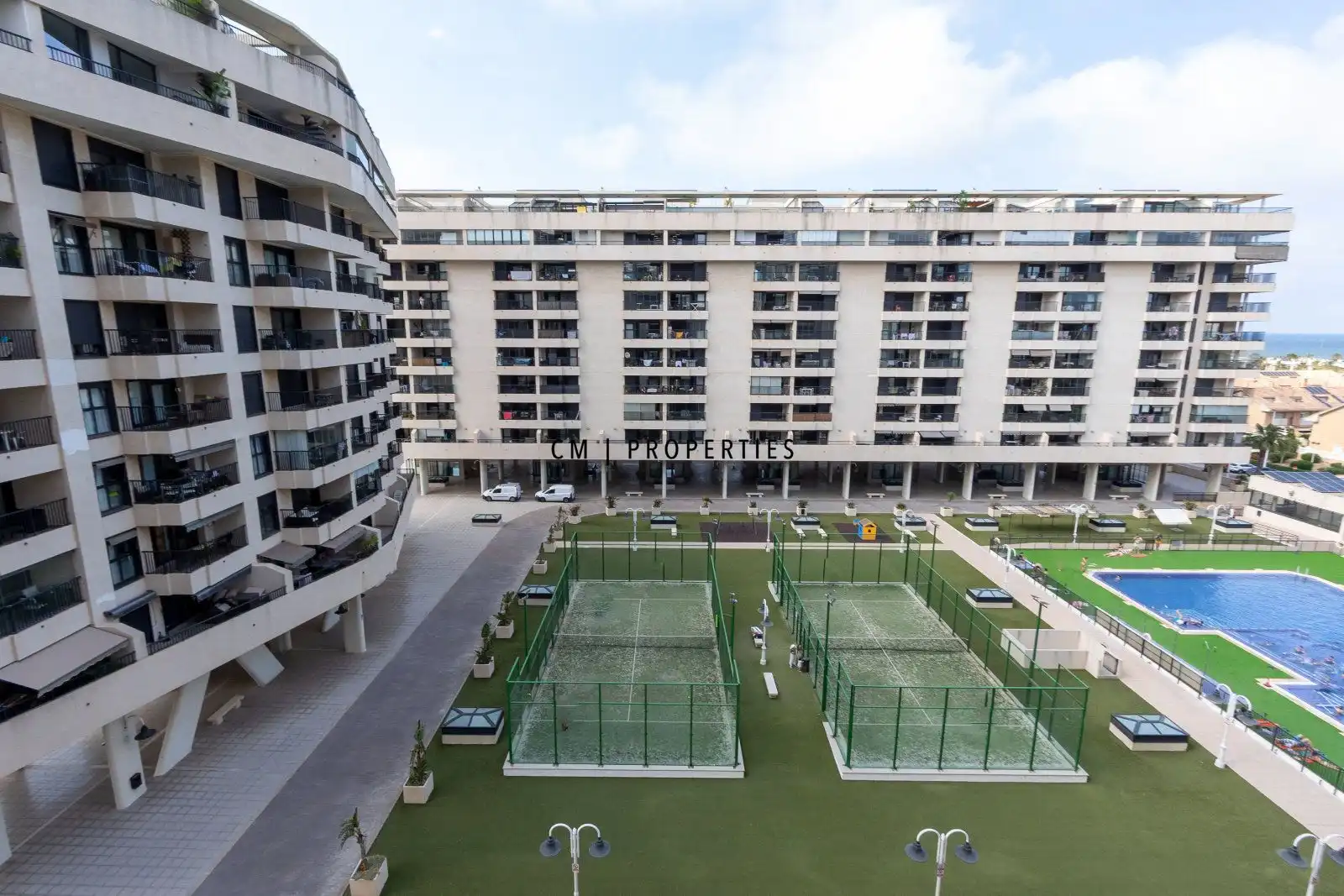Terrace of Flat for rent in Alboraya  with Air Conditioner, Terrace and Swimming Pool