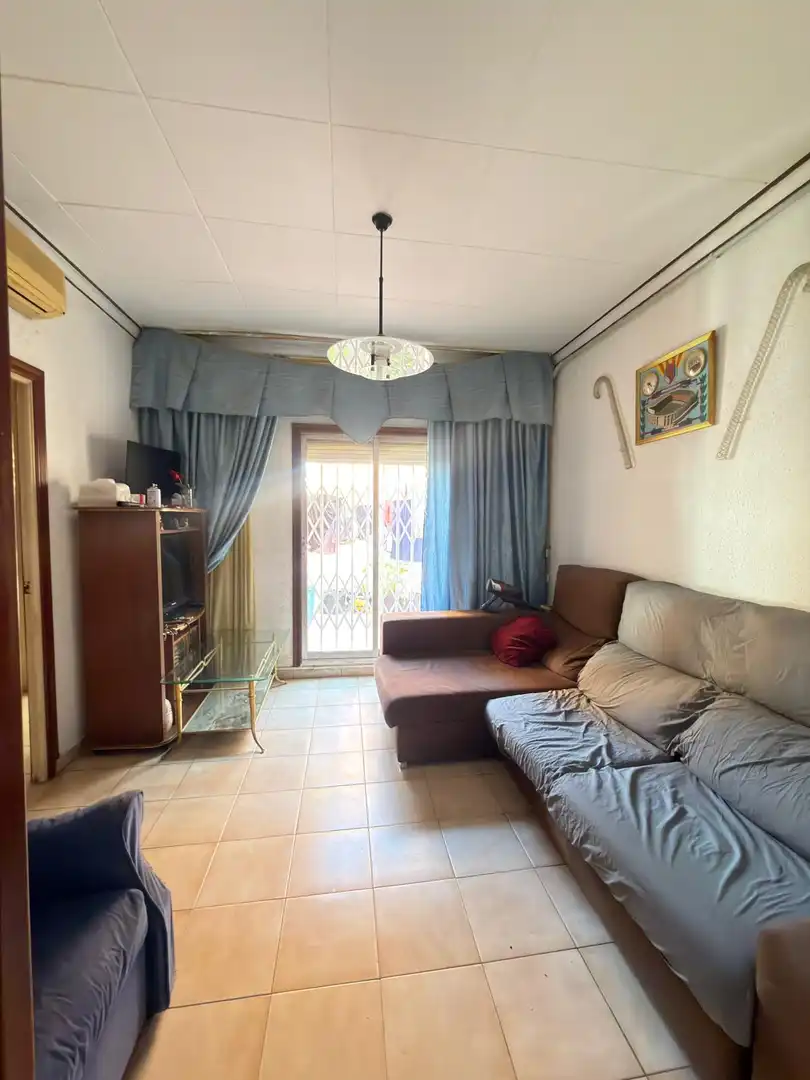 Sala de estar de Piso en venta en Sant Adrià de Besòs