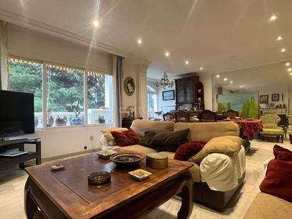 Living room of Single-family semi-detached for sale in Málaga Capital  with Swimming Pool and Community pool