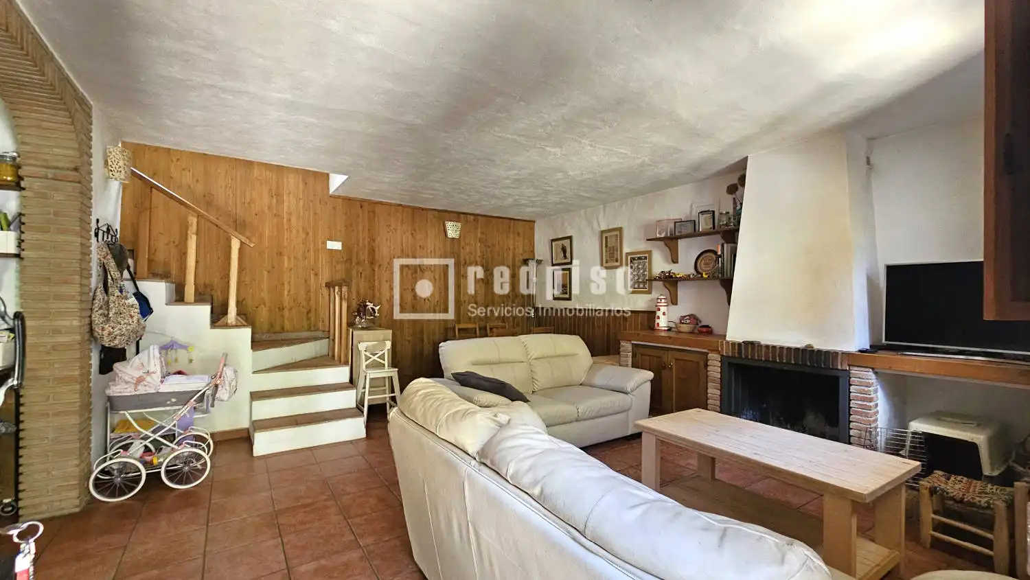 Sala de estar de Casa o chalet en venta en Arriate con Calefacción, Jardín privado y Terraza