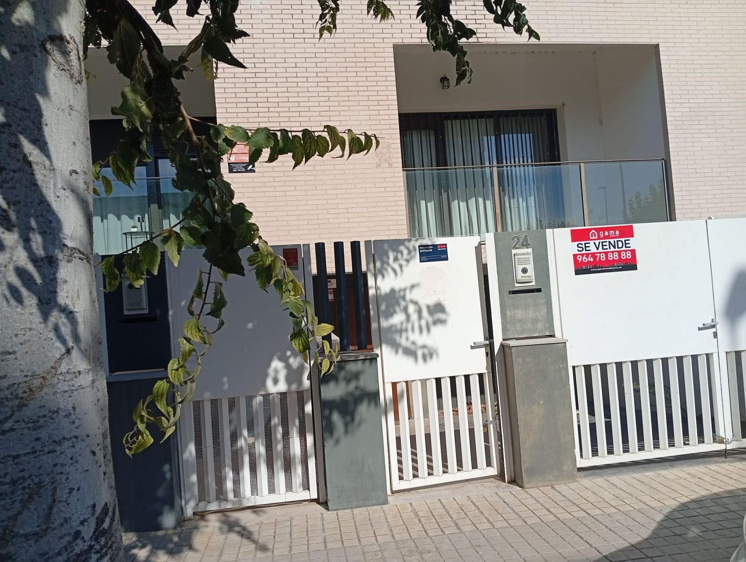 Exterior view of Single-family semi-detached for sale in Nules  with Heating and Parquet flooring