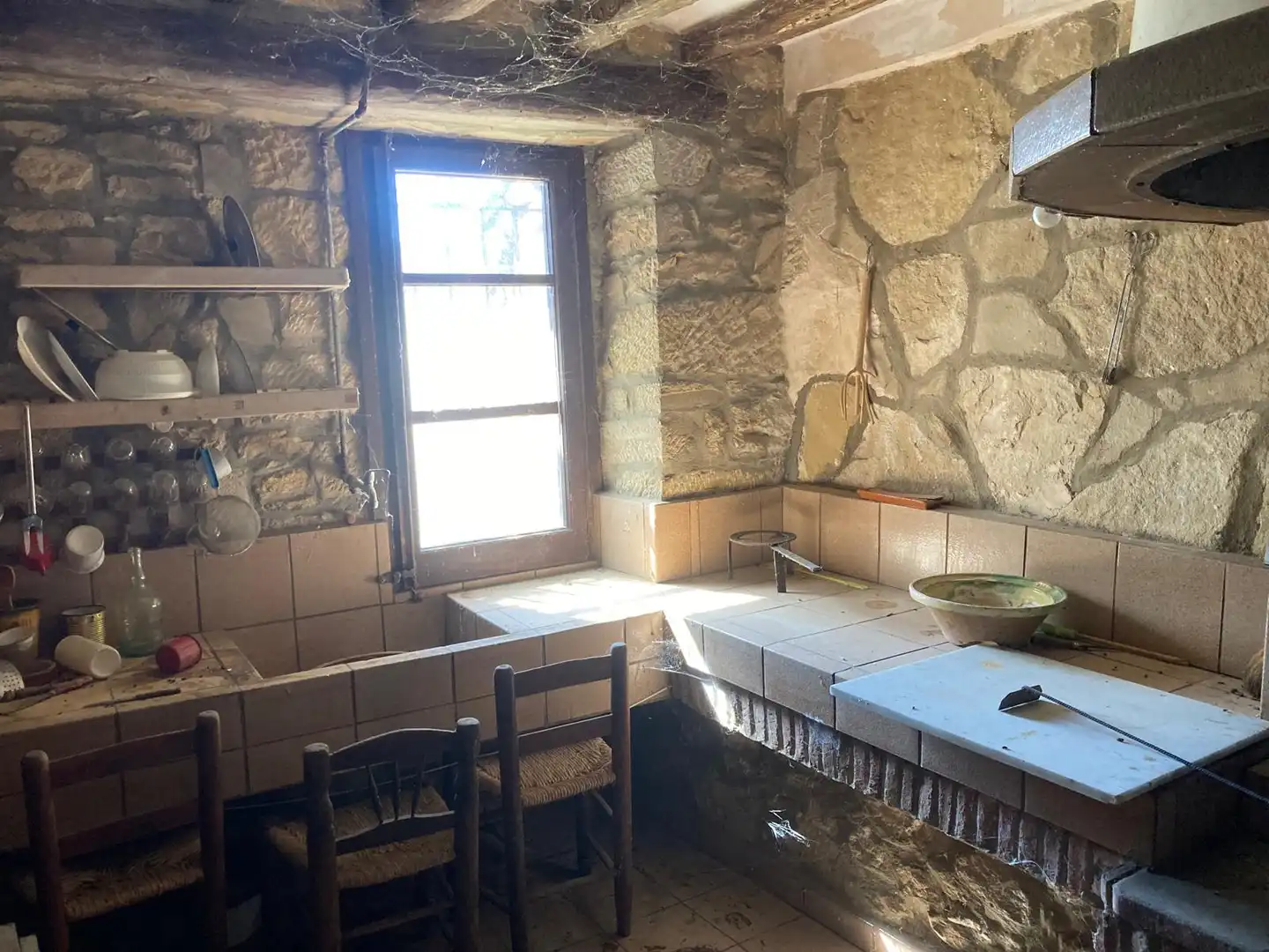 Cocina de Casa o chalet en venta en Valdealgorfa con Calefacción, Jardín privado y Terraza