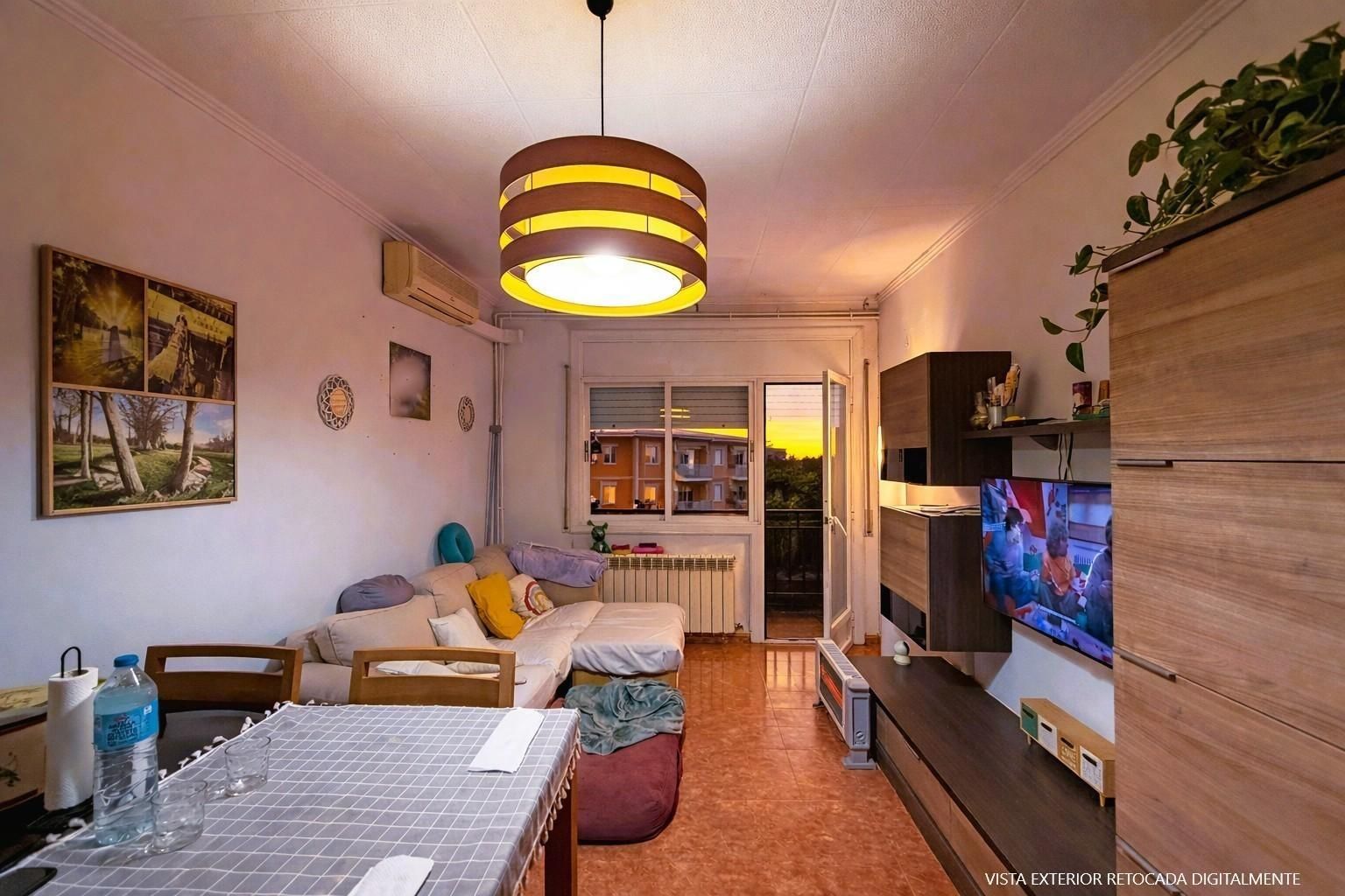 Sala de estar de Piso en venta en Sabadell con Aire acondicionado, Trastero y Balcón