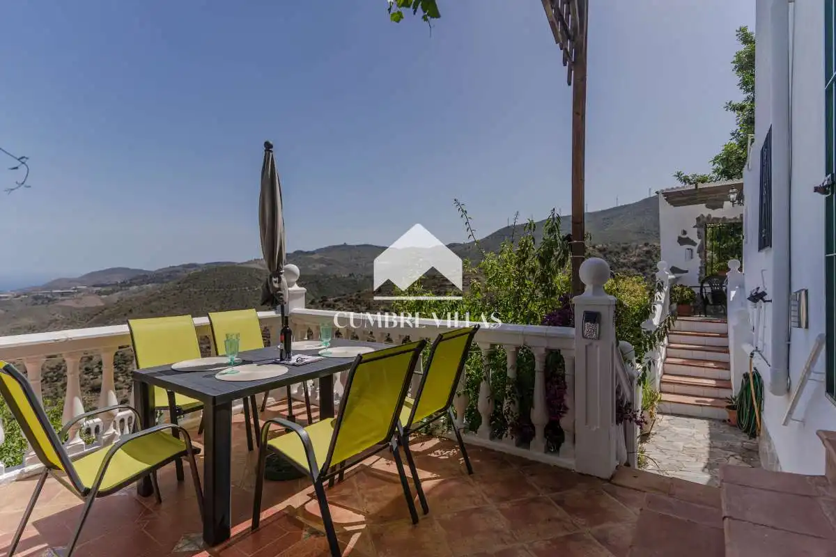 Terrassa de Casa o xalet en venda en Lújar amb Jardí privat, Terrassa i Internet