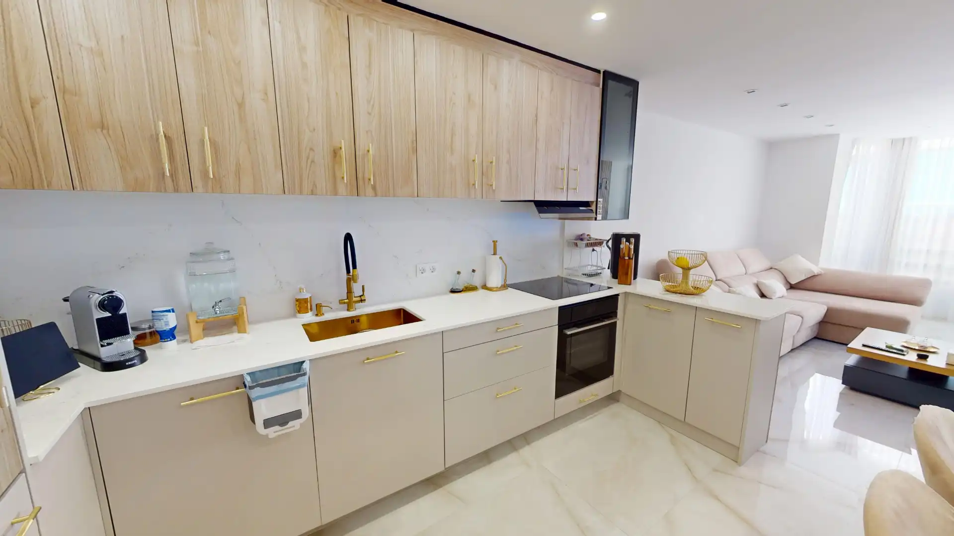 Cocina de Piso en venta en Benidorm con Aire acondicionado